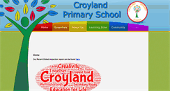 Desktop Screenshot of croylandprimary.co.uk